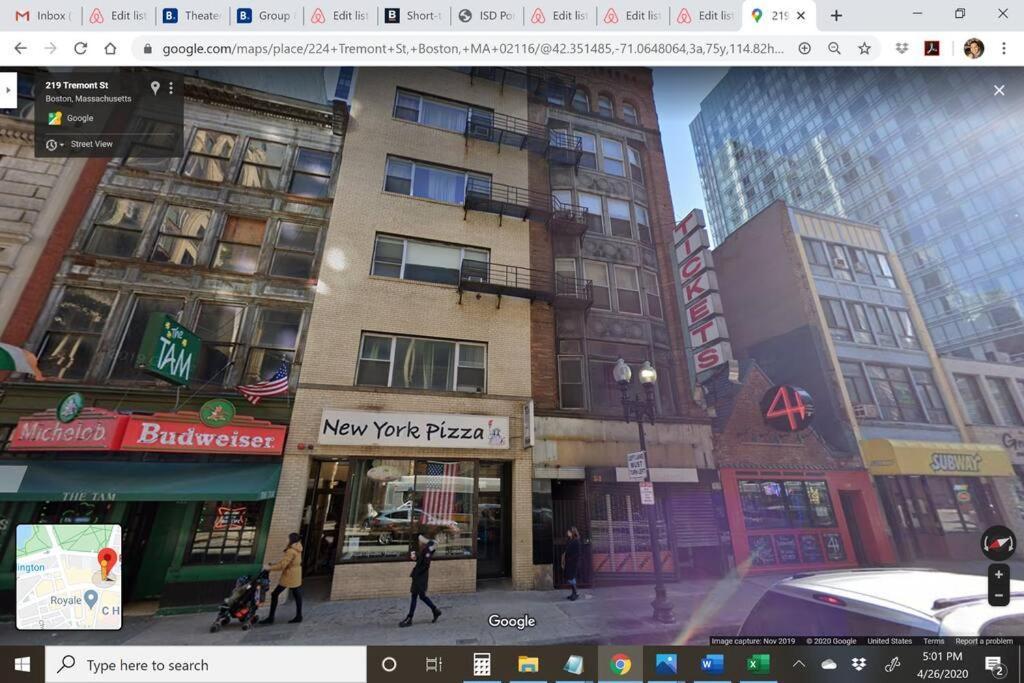 Downtown Studio Apt, Perfect For Medical Workers Бостън Екстериор снимка